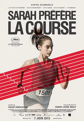 莎拉宁愿跑步 (2013) 丨索菲·德马雷 / 让-塞巴斯蒂安·库尔切内主演丨剧情海报