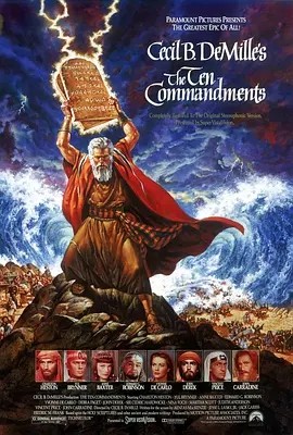 十诫 The Ten Commandments (1956)丨8.3分海报