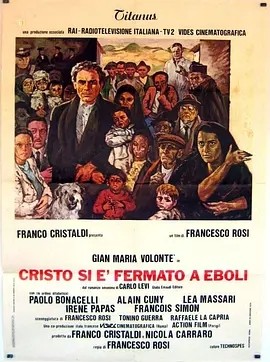基督停留在埃博利 (1979)丨8.1分丨高分战争历史电影推荐 意大利语中字海报