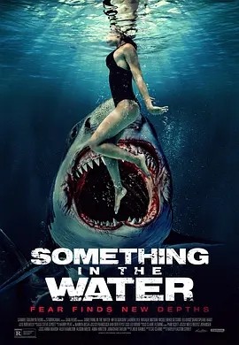 鲨齿险滩 Something in the Water (2024)海报