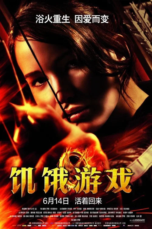 饥饿游戏海报