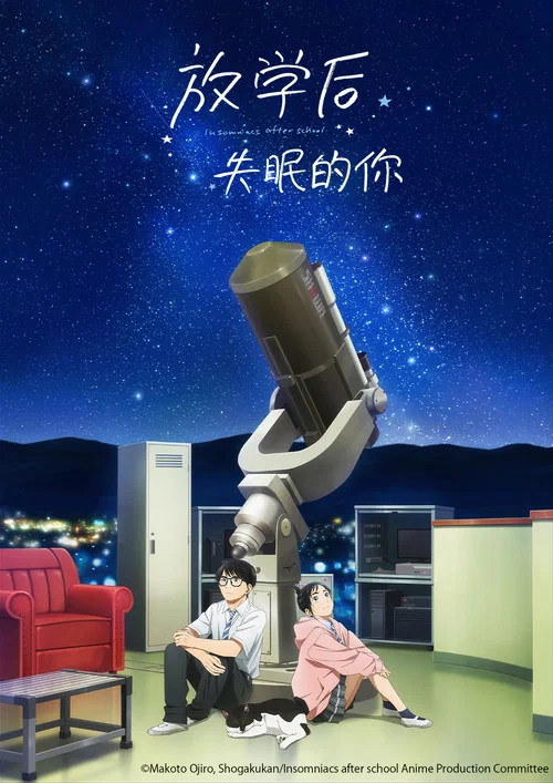 放学后失眠的你海报