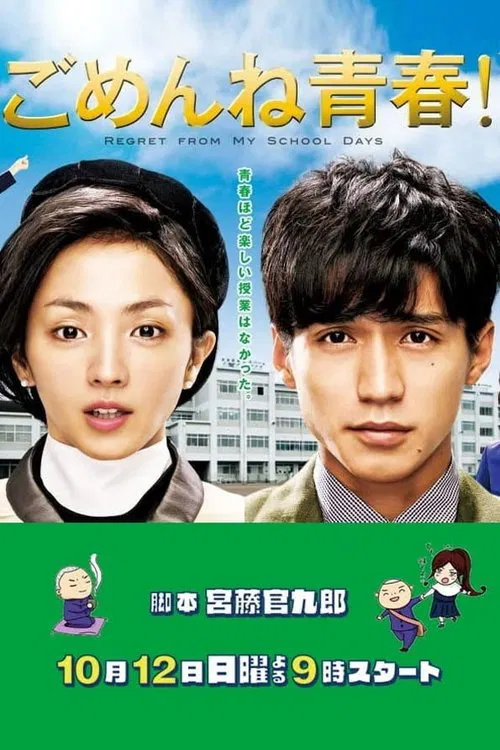 对不起青春海报