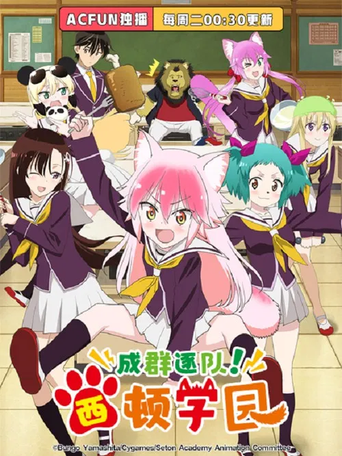 成群结伴!西顿学园海报